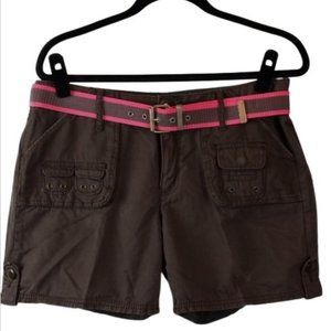 Awesome Apt. 9 Brown Belted Shorts Size 12